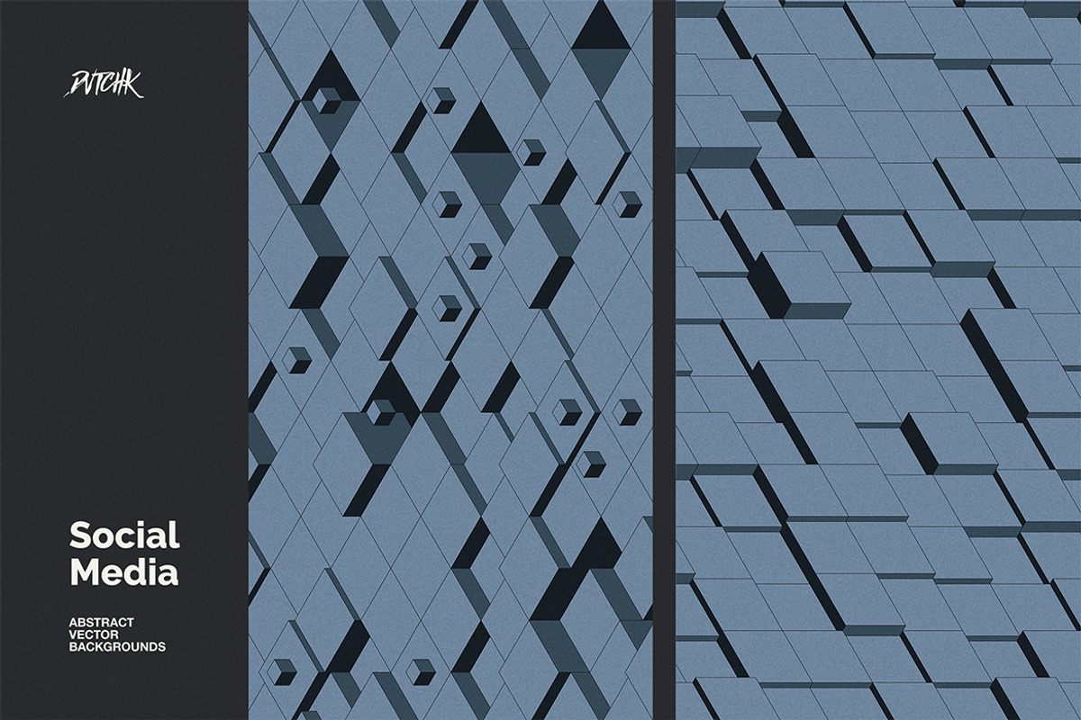 Social Media Vector Backgrounds V 03, a Background Graphic by dvtchk (Photo 3 of 10)