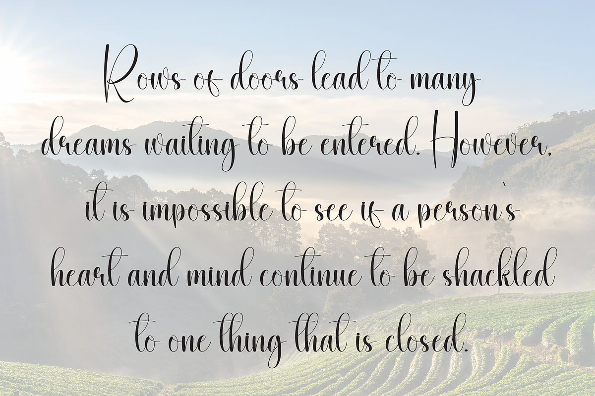 Donkeys | Script Font, a Handwritten Font by Scratchones (Photo 6 of 9)