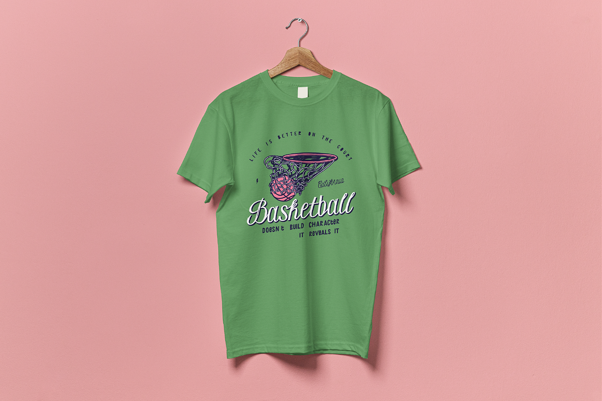 Basketball hoop, a Sport Illustration by hand draw (Photo 3 of 6)