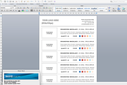 Product Line sheet with color sheet, a Brochure Template by AIW SOLUTIONS (Thumbnail 2 of 6)