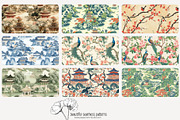 70 assorted Asian seamless pattern, a Pattern Graphic by Poppy Lane Studio (Thumbnail 4 of 10)