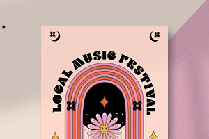 Retro Festival Poster