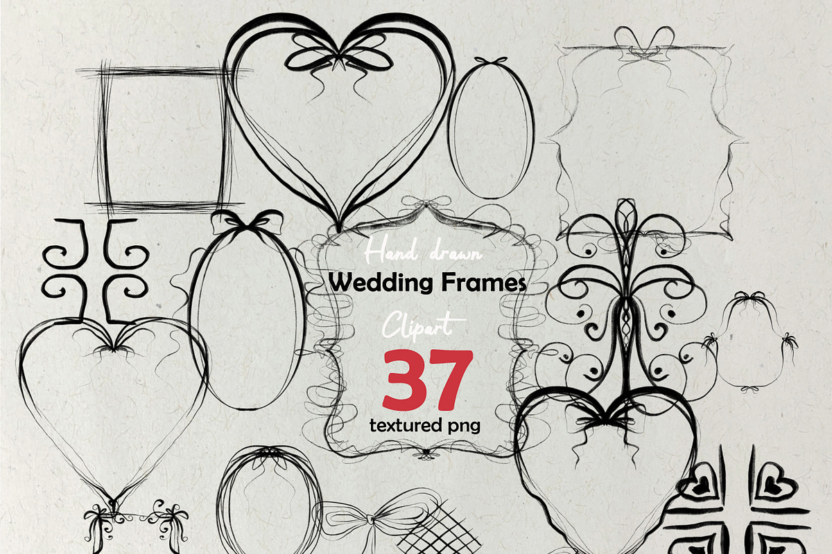 Whimsical Frames Clipart, an Illustration by HabitusDesigns (Photo 1 of 6)