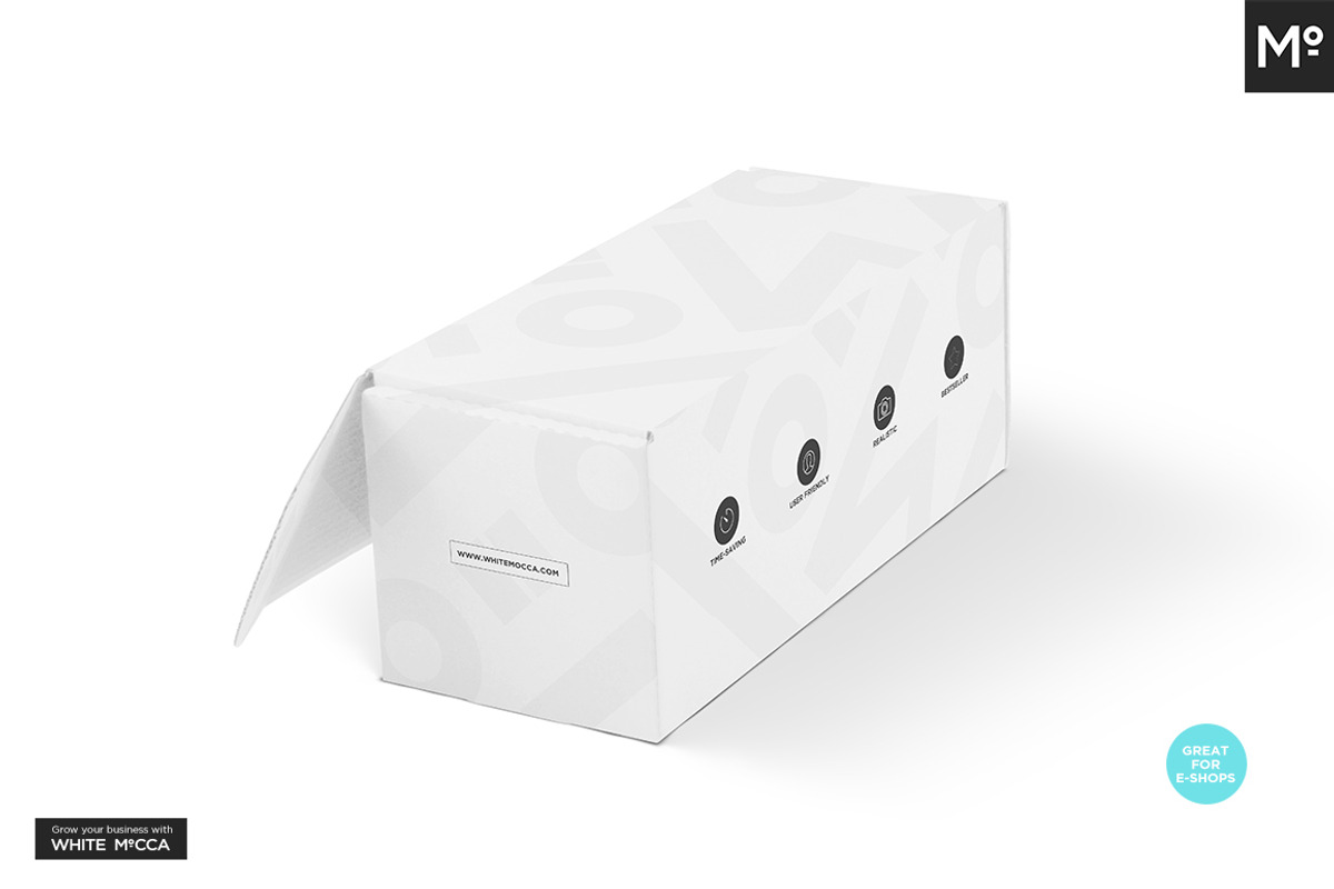 Mailing Box Mock-up, a Packaging Mockup by BlackMocca (Photo 10 of 18)