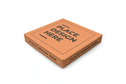 Pizza Box Packaging Mockup Template, a Packaging Mockup by DesignRushMarket (Thumbnail 10 of 11)
