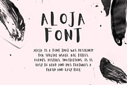 Aloja Light Handwriting Font, a Handwritten Font by Wild Ones (Thumbnail 3 of 8)