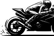 Cycling Sport Silhouette Bundle, an Illustration by Designs_River (Thumbnail 34 of 38)