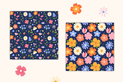 Flowers PNG Clipart Vector Patterns, a Pattern Graphic by AnnaViolet_store (Thumbnail 9 of 16)