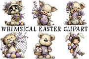 Whimsical Easter Clipart, an Illustration by OK Design (Thumbnail 2 of 6)