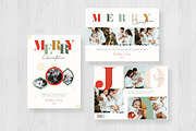 Colourful Typography Christmas Card, a Card Template by Vynetta (Thumbnail 2 of 3)