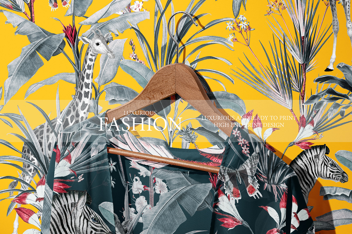 SAFARI BOTANICA — Luxury Prints, a Pattern Graphic by YARROO (Photo 4 of 10)