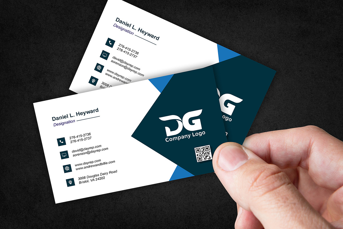 Business Card Template Corporate preview 4