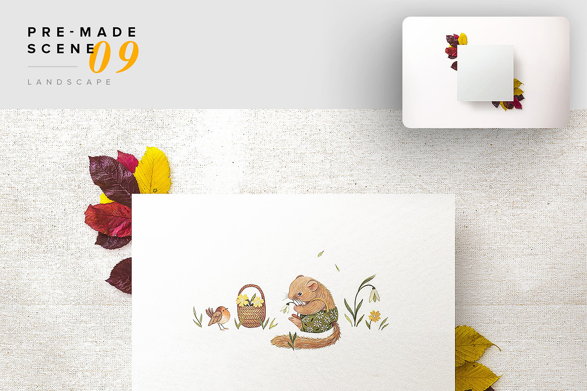 Fall & Autumn Custom Scene Creator, a Product Mockup by Custom Scene (Photo 19 of 22)