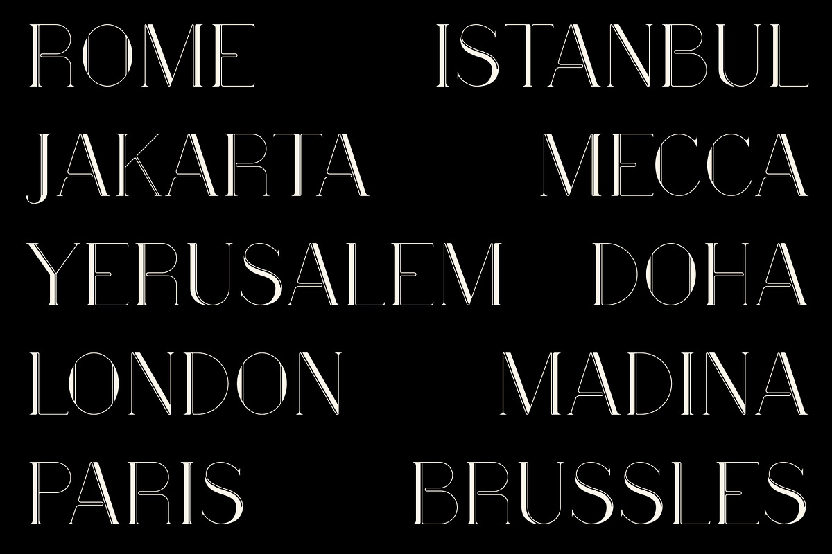 Galerius | Display Serif Font, a Serif Font by Kahade Studio (Photo 6 of 10)