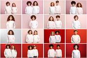 Kids Sweatshirt Mockup Bundle, a Hoody Mockup by Forhadx5 (Thumbnail 2 of 9)