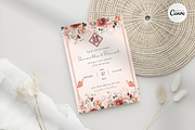 Asian Floral Wedding Invite - B4A, an Invitation Template by YeeqsWedding (Thumbnail 3 of 9)