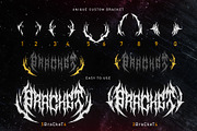 Monkey Rhumble | Metal Font, a Blackletter Font by WingBuk (Thumbnail 6 of 12)