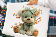 Spring flower animals clipart, an Illustration by SinaCreation (Thumbnail 8 of 11)