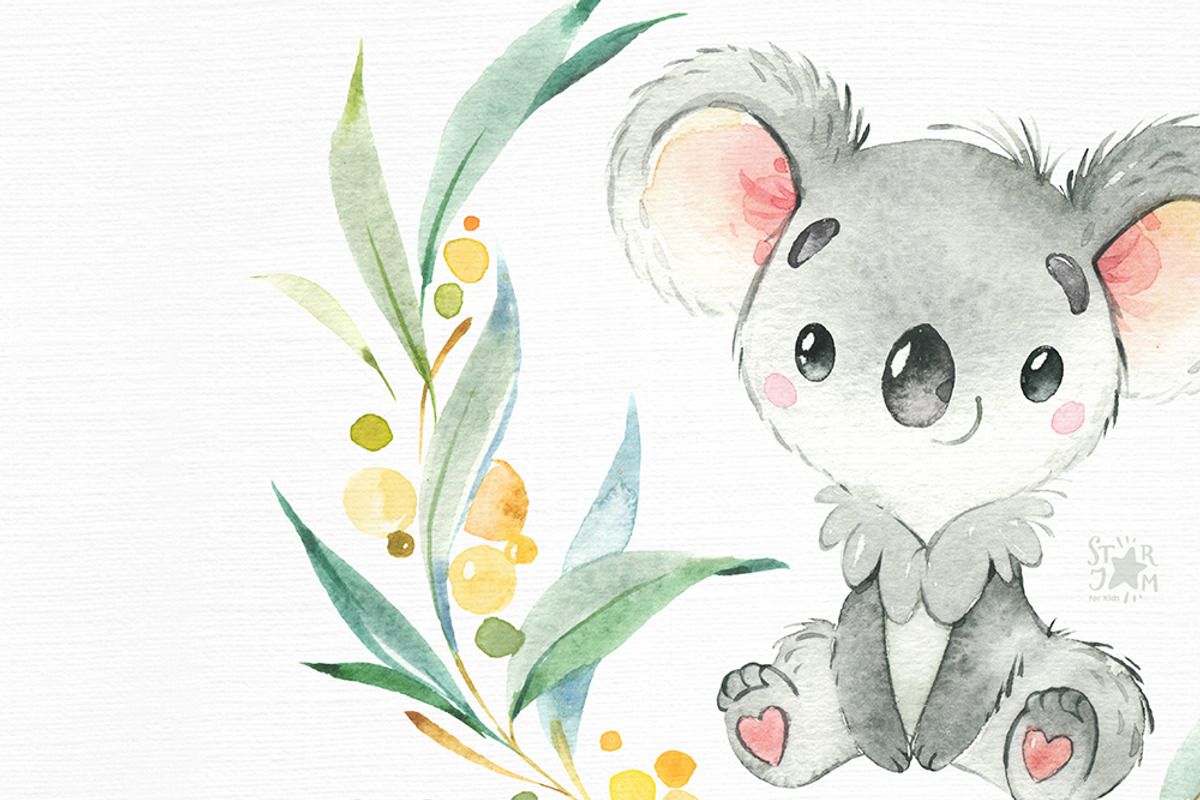 Australian Friends. Watercolor, an Animal Illustration by StarJam (Photo 2 of 2)