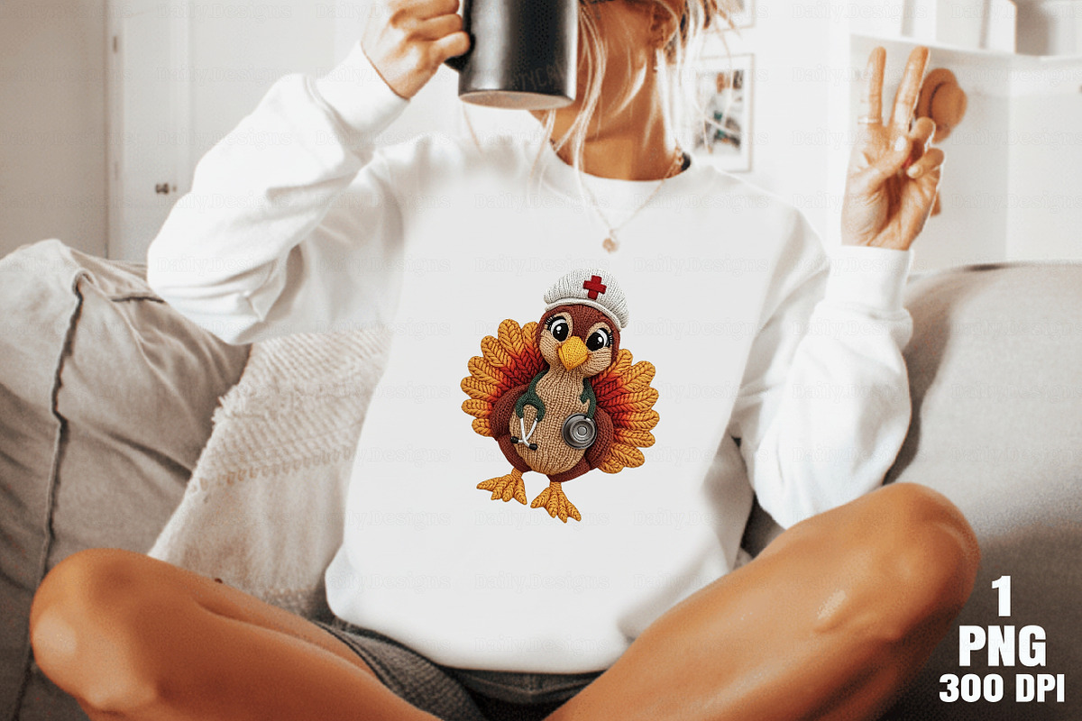 Latch Hook Yarn Crochet Thankful Nur, an Illustration by Daily.Designs (Photo 8 of 10)