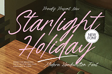 Starlight Holiday Handwritten Font