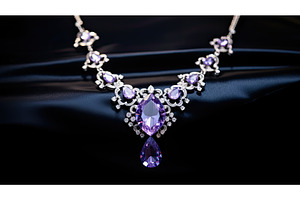 lavender purple crystals ai, a Nature Photo by pikepicture