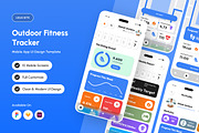 Noturex - Fitness Tracker App, an App Template by productype1 (Thumbnail 1 of 5)