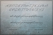 Glitter. Festive font with sparks, a Script Font by AnMark (Thumbnail 16 of 17)