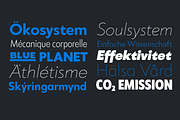 Klein - 54 fonts, a Sans Serif Font by Zetafonts (Thumbnail 4 of 16)