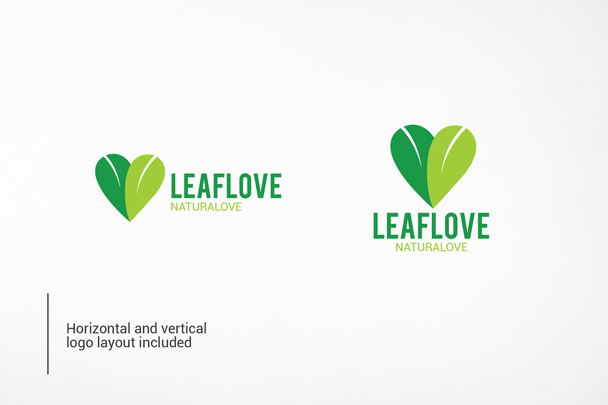 Green Love Company logo, a Branding & Logo Template by Medianeka (Photo 4 of 4)