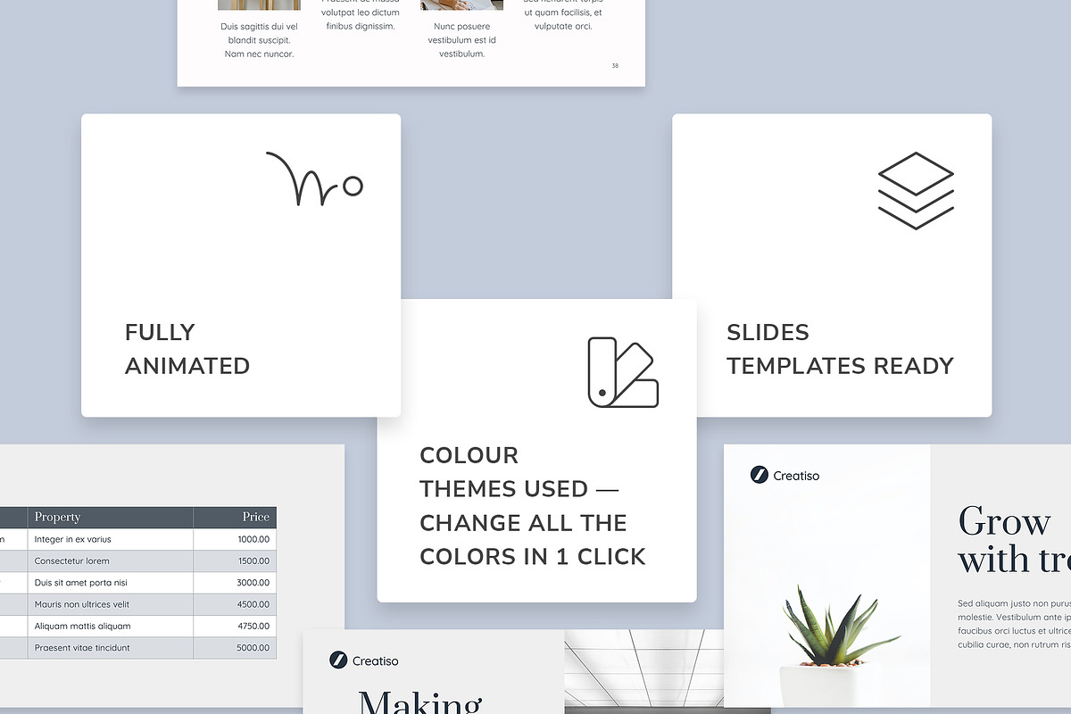 Presentation Simple Minimal, a Presentation Template by TemplatesNow! (Photo 3 of 14)