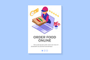 Online food pizza order delivery, a Food Illustration by TAlex (Thumbnail 3 of 4)