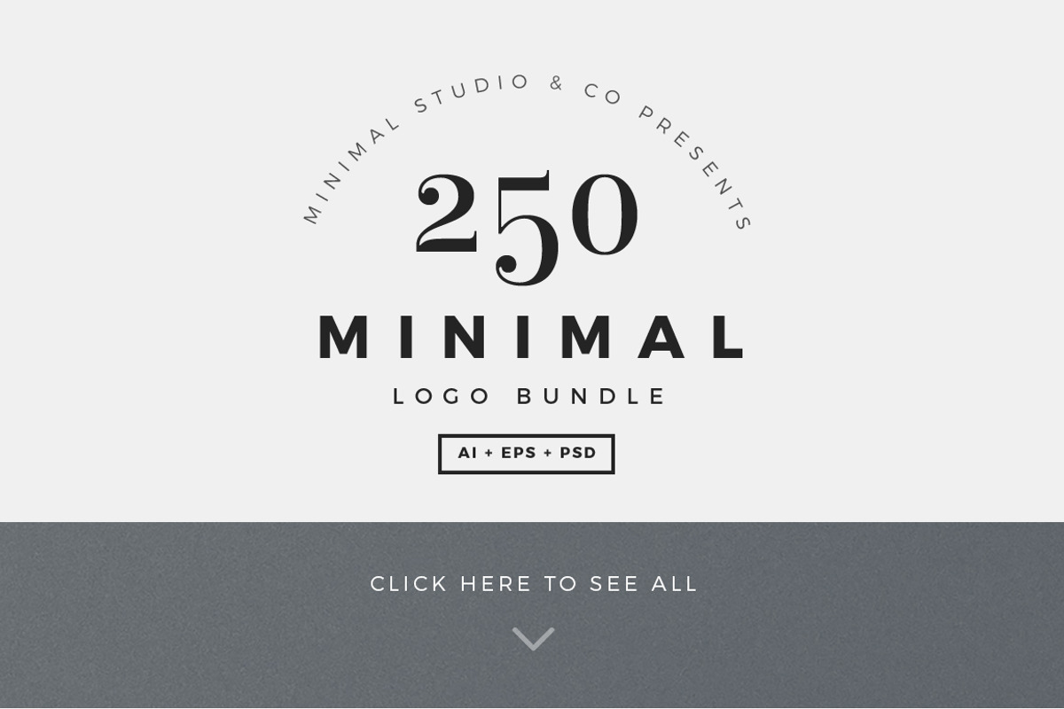 250 Minimal Logo Bundle, a Branding & Logo Template by MinimalStudioCo (Photo 5 of 10)