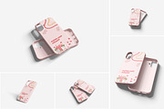 iPhone 16 Case Mockup, an iPhone Mockup by Indah (Thumbnail 1 of 6)