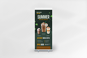 Coffeeshop Promotion Roll Up Banner, a Print Template by Annora Studio (Thumbnail 2 of 5)