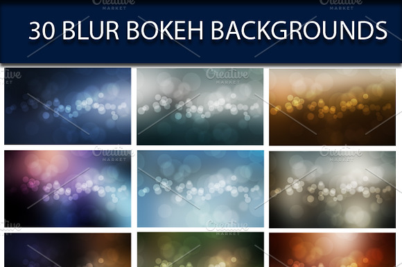 Blur Bokeh Backgrounds preview 3