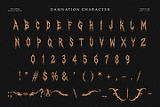 Damnation - Death Metal Font, a Symbol Font by Masyafi Studio (Thumbnail 9 of 9)