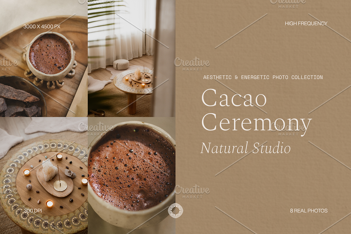 Photo Bundle Cacao Ceremony Natural, a Health & Medical Photo by Cosmic Energy Studio (Photo 1 of 5)