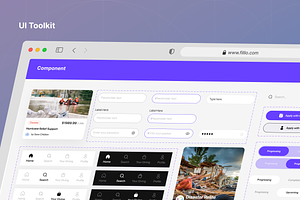 Filllo Crowdfunding App UI Kit