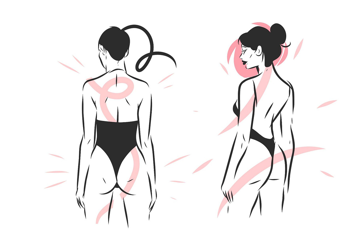 Line body graphics, a Person Illustration by Anastasy_helter (Photo 7 of 20)