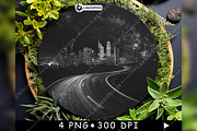 Winding Road to Urban City Travel, a Background Graphic by LaseredNinja (Thumbnail 4 of 7)