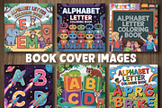 Alphabet Latter Coloring for Kids, an Education Illustration by Design Station (Thumbnail 3 of 5)