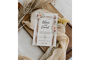 Rustic Invitation Card Mockup, a Mockup by MockupWizard (Thumbnail 2 of 3)