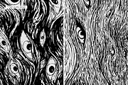 Mystical Eyes Vector Backgrounds, a Background Graphic by Partikusi Design (Thumbnail 2 of 3)