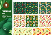 Vegan Joyful Gathering Digital Paint, a Food Illustration by CreativeValuation (Thumbnail 5 of 11)