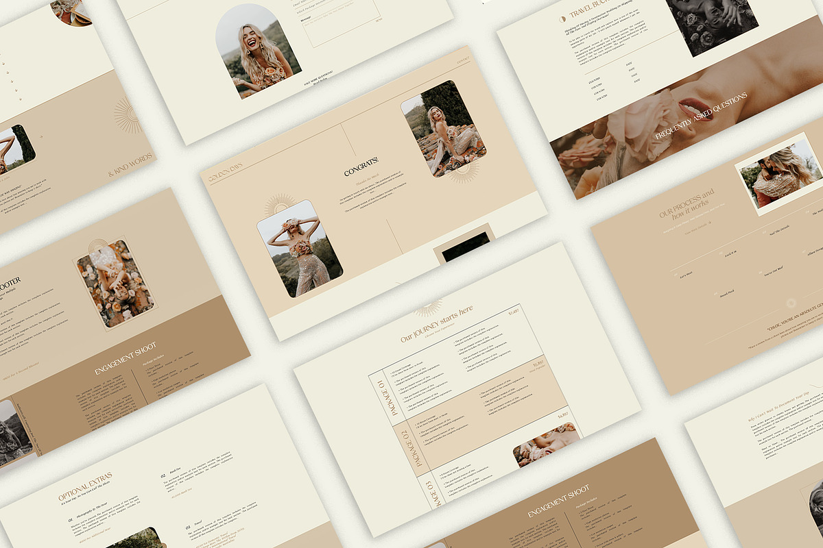Elegant | Photo Price Guide Webpage, a Websites & App Template by Studio Leelou (Photo 2 of 8)