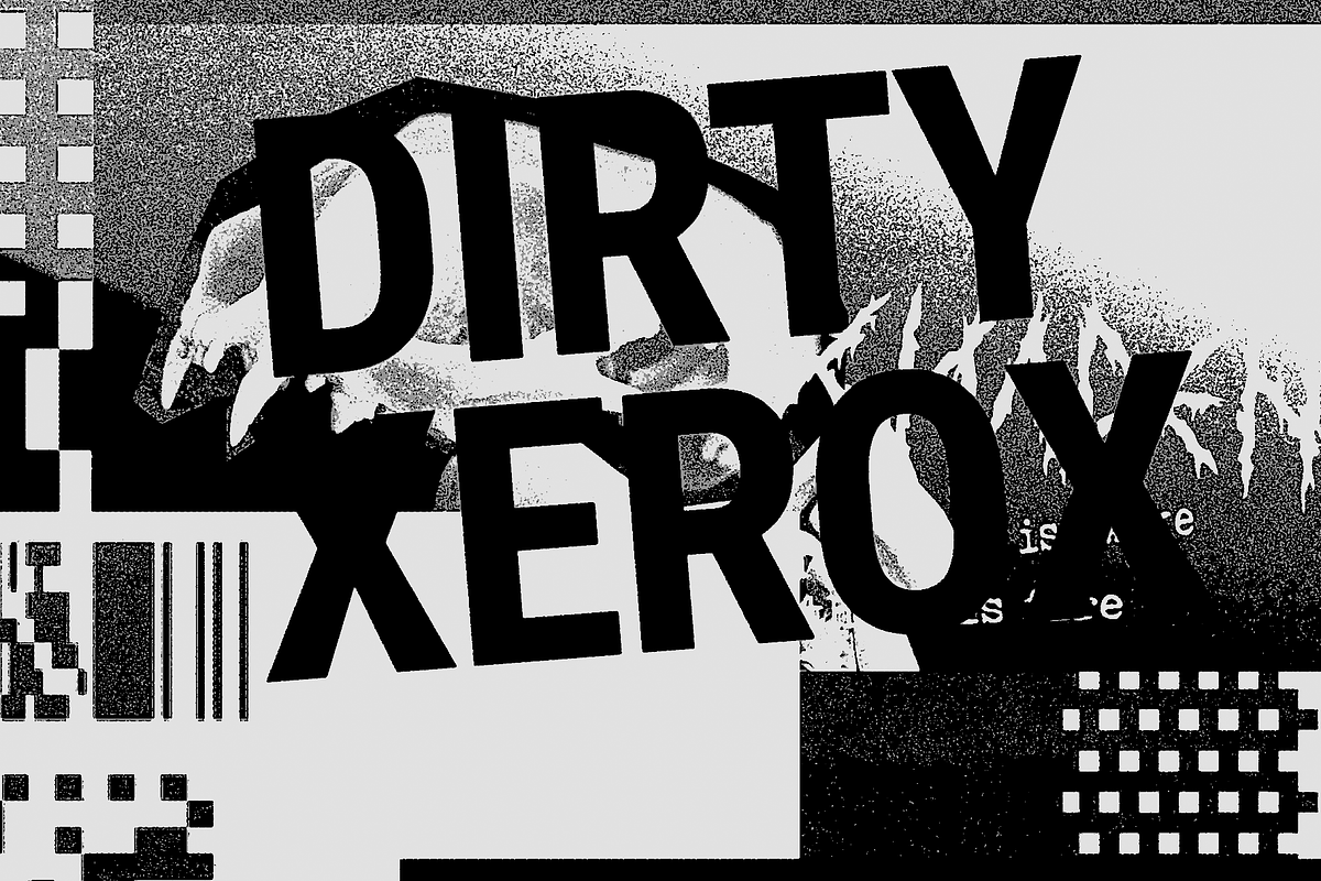 Dirty Xerox, a Layer Style Add-On by The Motel (Photo 1 of 6)