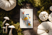 Whimsical Autumn collection, a Seasonal Illustration by Polli Deeva (Thumbnail 9 of 14)