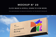 25 Billboard Poster Street Mockups, an Advertising Mockup by Asylab (Thumbnail 26 of 29)
