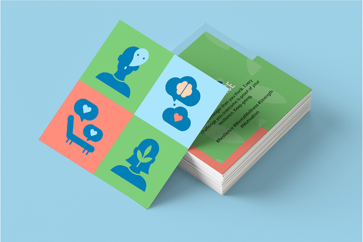 Mental Health Icons and Templates, a Duotone Icon by Lettering_Logo (Photo 4 of 9)